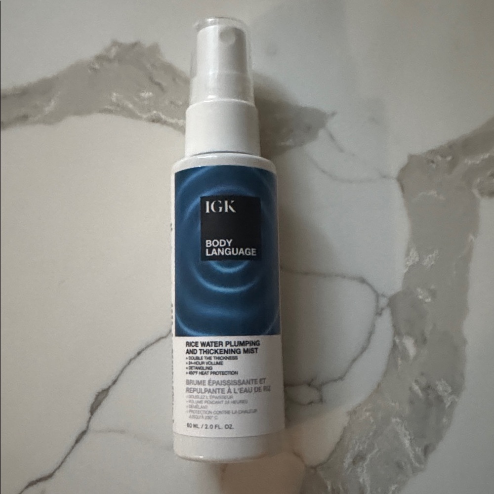🌸5/$25🌸 IGK body language rice water plumping and thickening mist